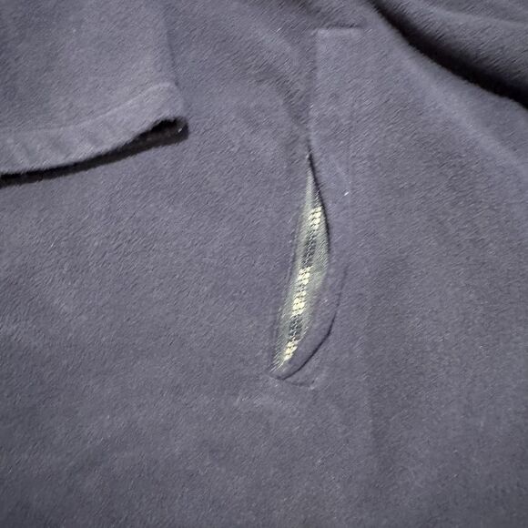 Boulder Creek Trading Co Mens 8XL Big Fleece Jacket Blue Black Full Zip - Picture 5 of 8